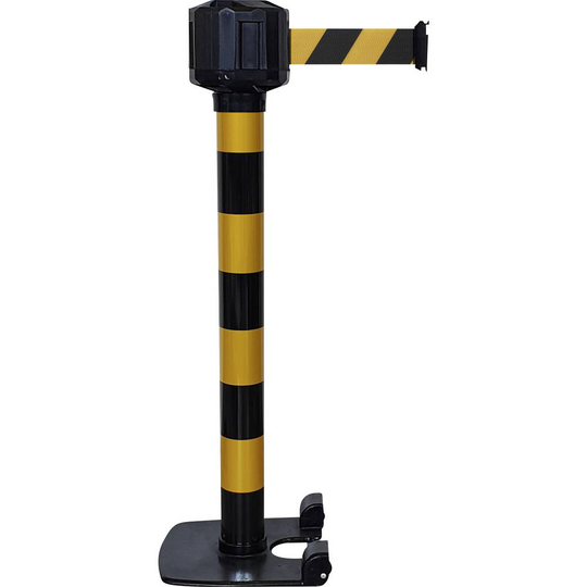 VISO RXLO1050NJNJ Svart/gul vax-SC/gul rem-vax (Ø x H) 80 mm x 990 mm