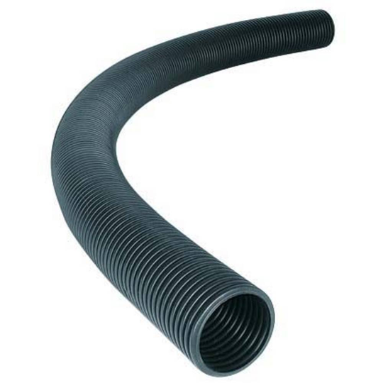 Fränkische Rohrwerke 19080160 Kabuflex #19080160 Ark Svart 137 mm 90° 1 st