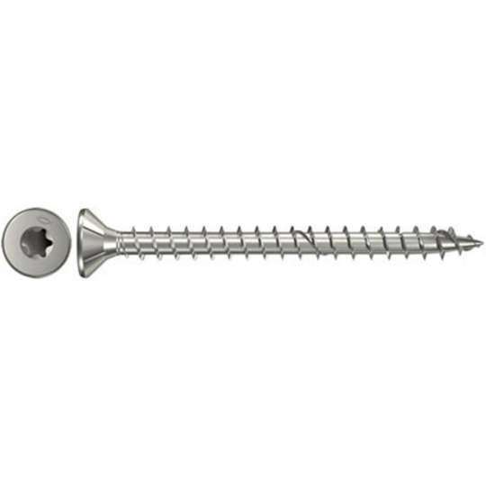 Fischer 657264 Skruvar med försänkt huvud 3 mm 16 mm Sexkkant galvaniskt förzinkad 200 st