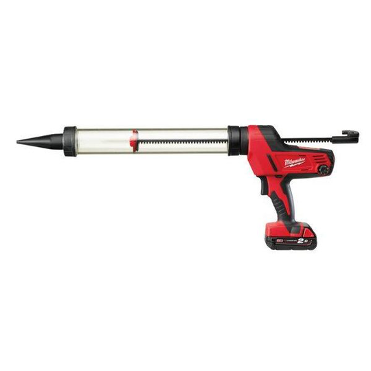 Milwaukee C18 PCG/600T-201B Fogspruta med batteri och laddare