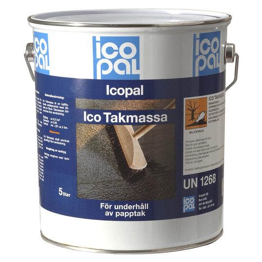 TAKMASSA ICOPAL SVART 5L | Beijerbygg Byggmaterial