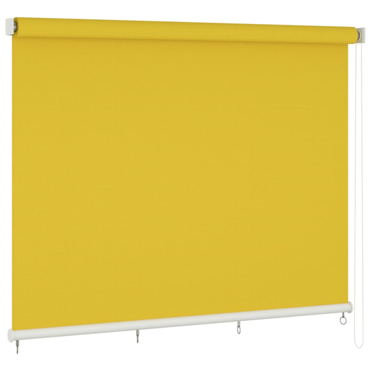 vidaXL Rullgardin utomhus 350x140 cm gul