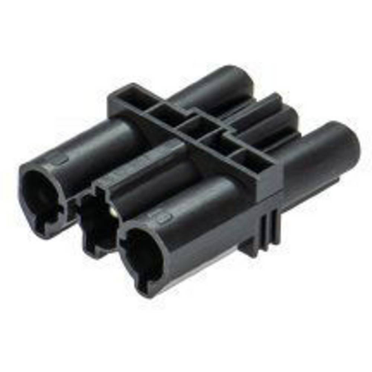 Adapterkoppling Svart Wieland 92.030.5958.1