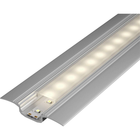 Profil Aluminium, Plast (L x B) 100 cm x 6 cm Paulmann Step 70855