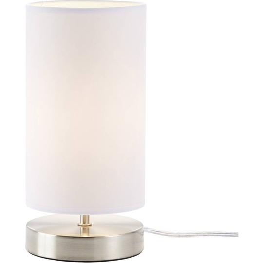 Nattduksbordslampa Lågenergilampa, Halogen E14 40 W N/A Brilliant Claire 13247/05 Vit
