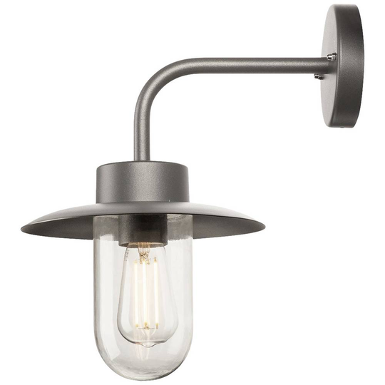SLV MOLAT 1000820 LED-utomhusväggbelysning E27 60 W Antracit