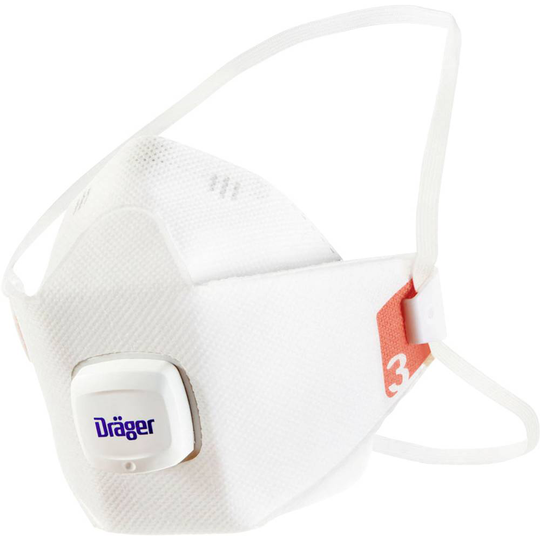 Dräger X-plore® 1930 V 3951925 Dammskyddsmask med ventil FFP3 10 st DIN EN 149:2001 + A1:2009