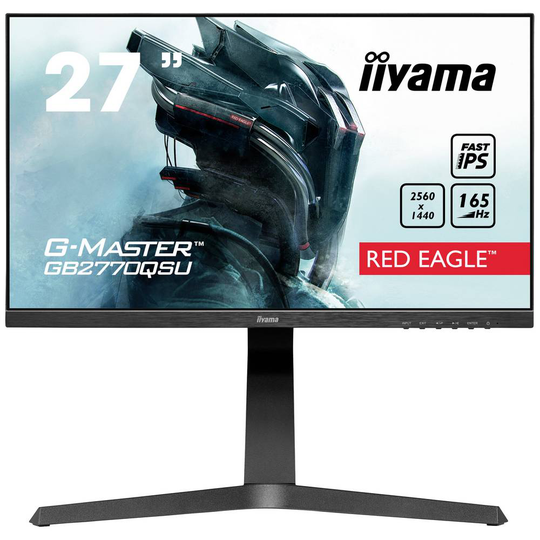 Iiyama G2770QSU-B1 LED-skärm 68.6 cm (27 tum) 2560 x 1440 pixel WQHD 0.5 ms IPS LED