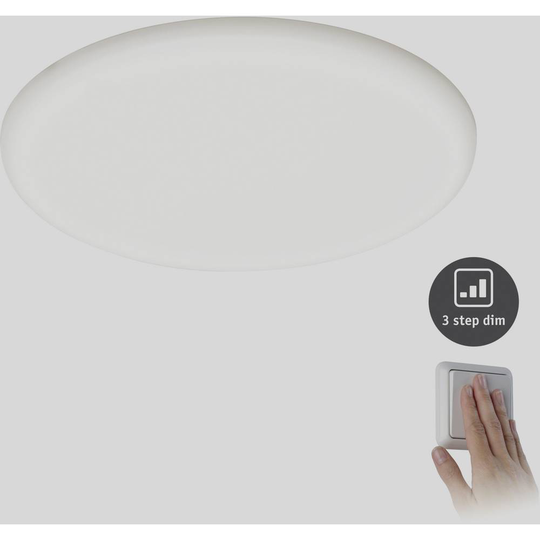 Paulmann 93068 EB Panel Veluna VariFit LED-inbyggnadsbelysning 22 W Satin