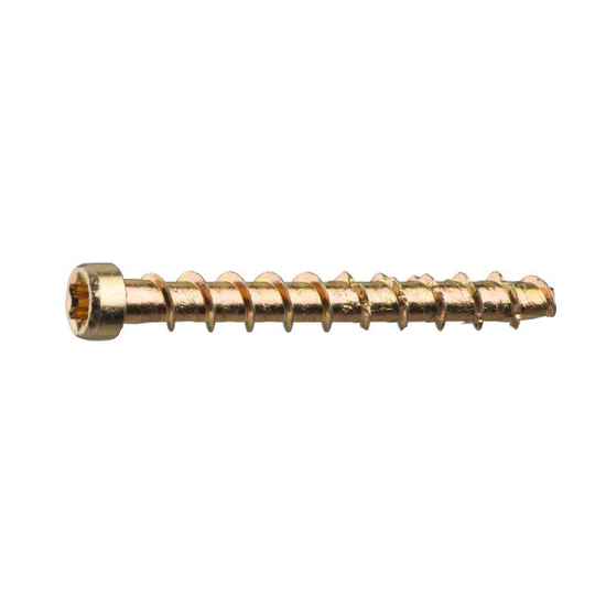 Grabber CTX40CH200 Betongskruv för lister & socklar 4,5 x 40 mm, Gul 200-pack