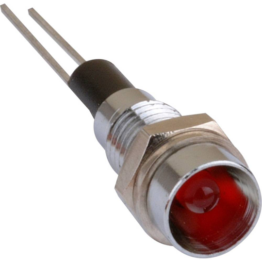 Mentor 2662.1003 2662.1003 LED-sockel Metall Passar till LED 3 mm Skruvfäste