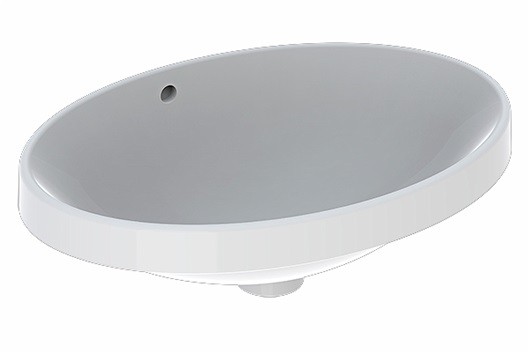 Ifö Tvättställ Variform Oval 55 cm Med Bräddavlopp