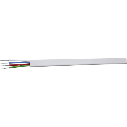 Anslutningskabel Kabellängd: 1.00 m 24 V/DC (L x B x H) 1000 x 7 x 3 mm Barthelme 66100013 66100013