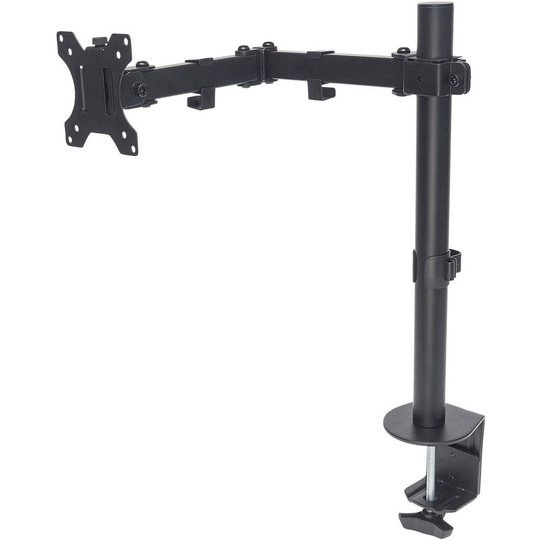 Manhattan 461542 1x Monitor bordsfäste 33,0 cm (13) - 81,3 cm (32) Justerbar i höjd, Tiltbar, Svängbar