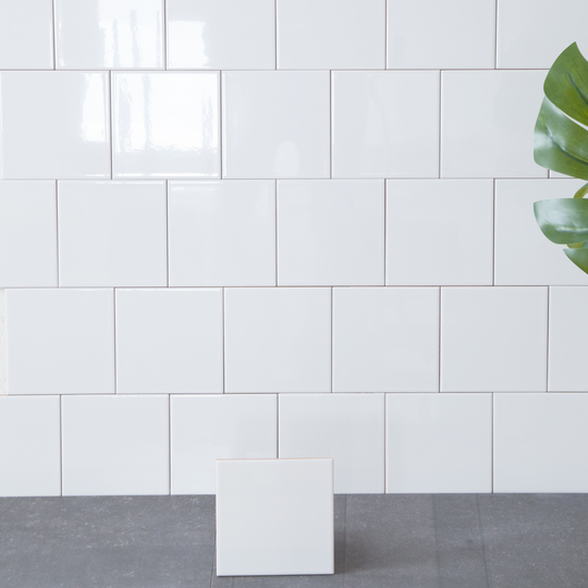 Kakel Color Pure White Matt 10x10 cm