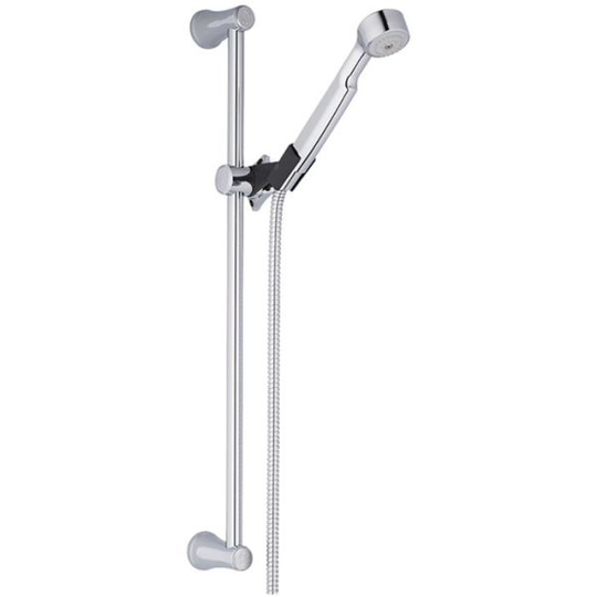 FM Mattsson Sarona Duschset förkromad, med stång 610 mm