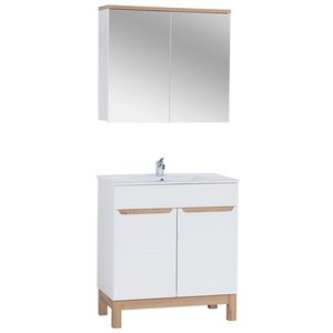 Möbelpaket Bali 80 cm - vit