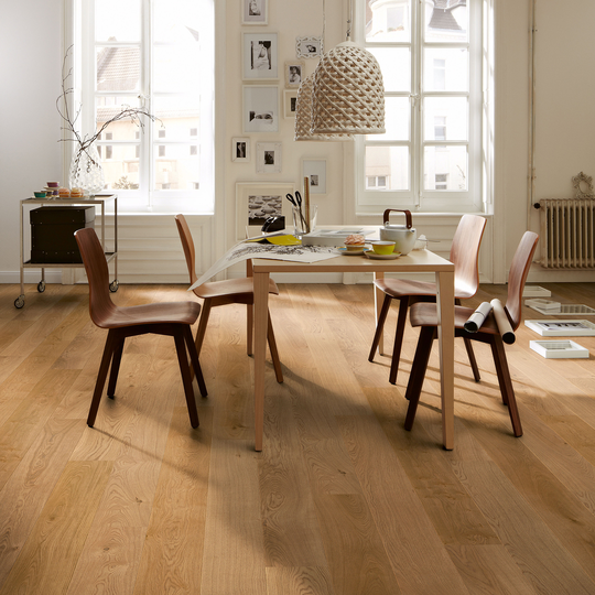 Trägolv Meister Longlife PD 400 Ek Livlig Borstad 8091