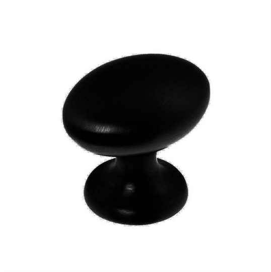 Linfalk Knopp oval svartt 4010-40-25