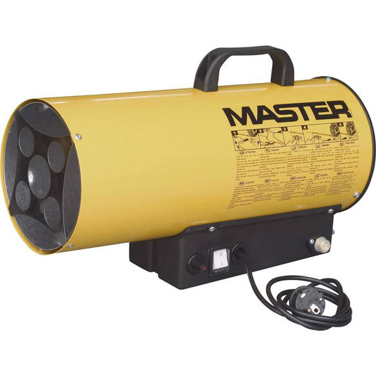 Master Klimatechnik BLP-17M Gasolvärmare 10000 W, 16000 W