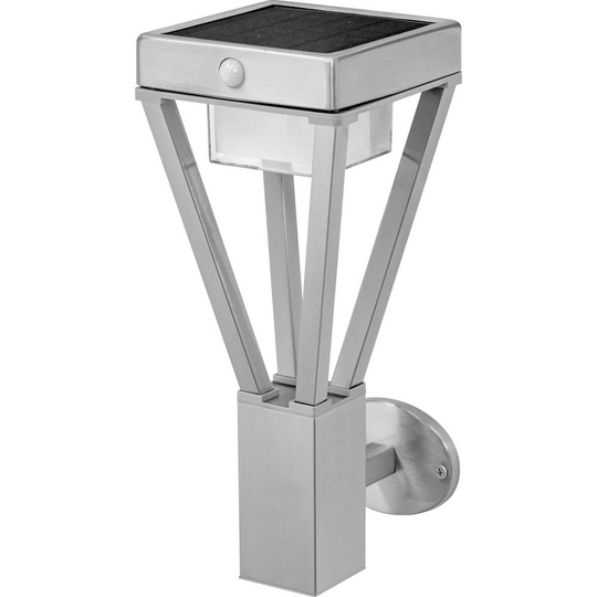 LEDVANCE Solcells-utomhusväggbelysning med rörelsedetektor ENDURA STYLE SOLAR BOUQUET 4058075564503 LED 6 W N/A Stål