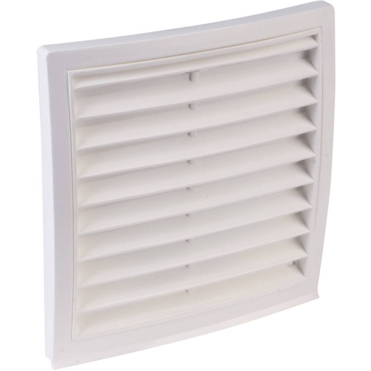 Ventilationsgaller Plast Håldiameter: 100 mm Wallair N32820