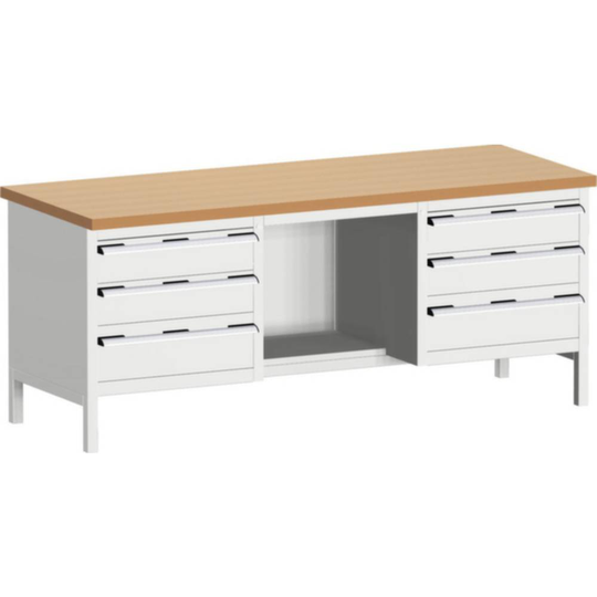 Bott 41002074.16V Låda arbetsbänk (B x H x D) 2000 x 840 x 750 mm