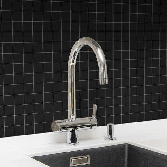Klinkermosaik Arredo Titan Black Matt 5x5 cm