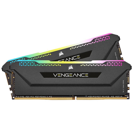 Corsair CMH16GX4M2E3200C16 Internminne Desktop Kit VENGEANCE RGB PER SL 16 GB 2 x 8 GB DDR4 3200 MHz CL16-20-20-38