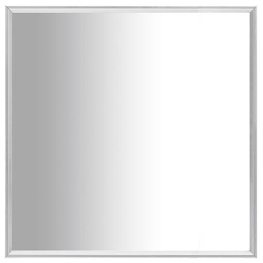 vidaXL Spegel 50x50 cm silver