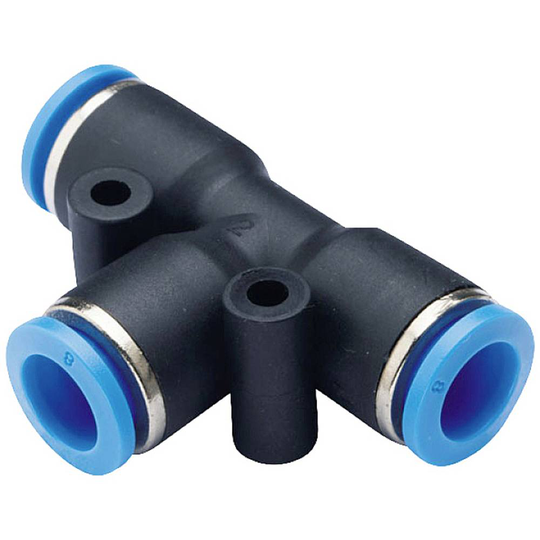 TRU COMPONENTS T-koppling TC-10462608 PE4 Rör-Ø: 4 mm 1 st