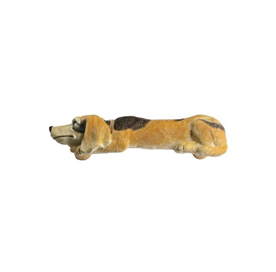 Linfalk Handtag poly resin hund 27085-96-70
