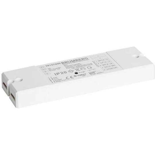 LED-dimmer 48 till 240 W 12 - 24 V Plast (L x B x H) 145 x 46.5 x 16 mm Brumberg Brumberg Leuchten 18157000