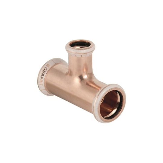 Geberit 1768357 T-rör med förminskat avstick 35 x 15 mm