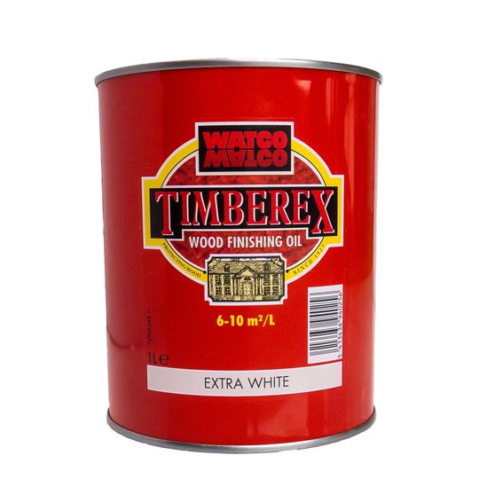 Träolja Timberex Extra White 1 l