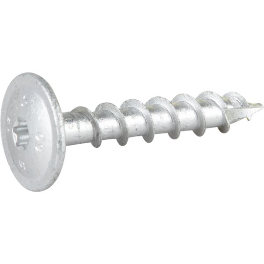 ESSVE 113163 Träskruv 10 mm Ø, WAF, CorrSeal 60 mm, 50-pack