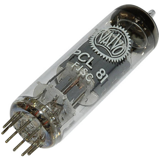 PCL 81 Elektronrör Triod-ändpentod 150 V, 200 V 1.3 mA, 30 mA Antal poler: 9 Lampsockel: Noval Innehåll 1 st
