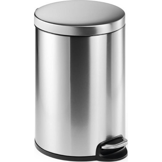 Durable Papperskorg 340223 340223 20 l Rostfritt stål Silver 1 st