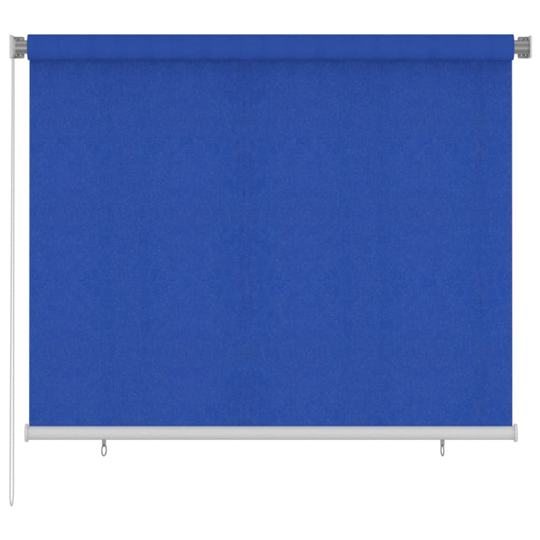 vidaXL Rullgardin utomhus 180x140 cm blå HDPE