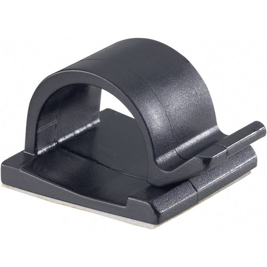 PB Fastener 5439-SW 5439-SW Kontakthållare självhäftande Svart 1 st