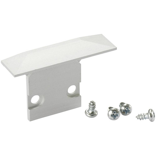 Ändlock-set Aluminium (B x H) 2.5 cm x 3.5 cm Barthelme Barthelme 62399605