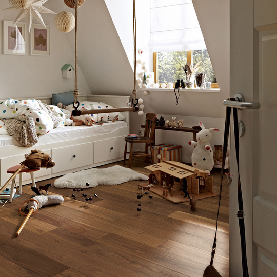 Trägolv Meister Longlife PS 300 American Walnut Livlig 8044