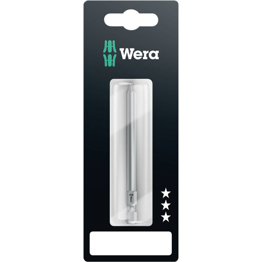 Wera 867/4 Z 89mm SB SiS Torx-Bit T 10 Verktygsstål legerad, seg F 6.3 1 st
