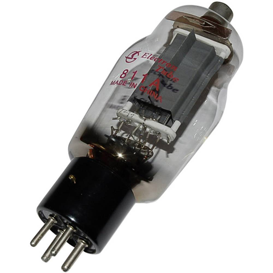 811 A Elektronrör Effekttriod 750 V 350 mA Antal poler: 4 Sockel: UX-5 Innehåll 1 st