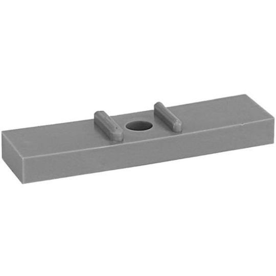 Faluplast 19311 Distanskloss för 75 mm enkelklämma, grå