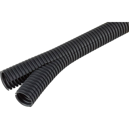 Fränkische Rohrwerke 37003702 Co-flex PP 37(VE10m) Korrugerat rör (value.1363853) Svart 31 mm 10 m