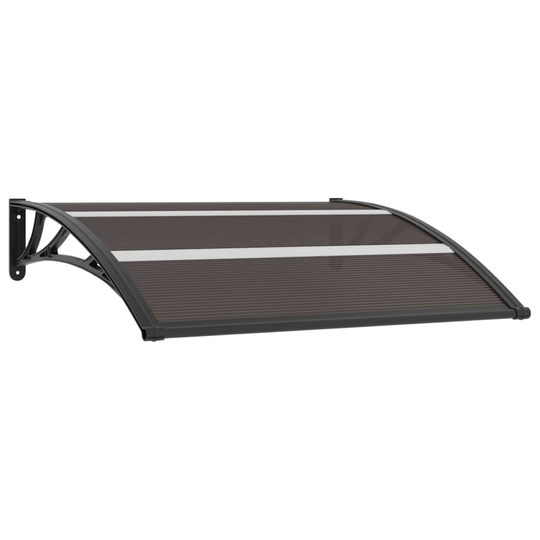 vidaXL Entrétak svart 120x80 cm PC