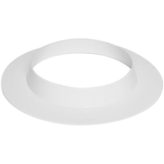 Faluplast 50200 Täckbricka delbar, med krage, vit 180 x 110 mm