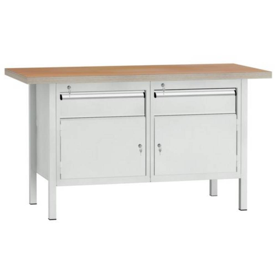 WS177N-1500M40-E1650_4091 ARBETSBÄNK (B x H x D) 1500 x 840 x 700 mm