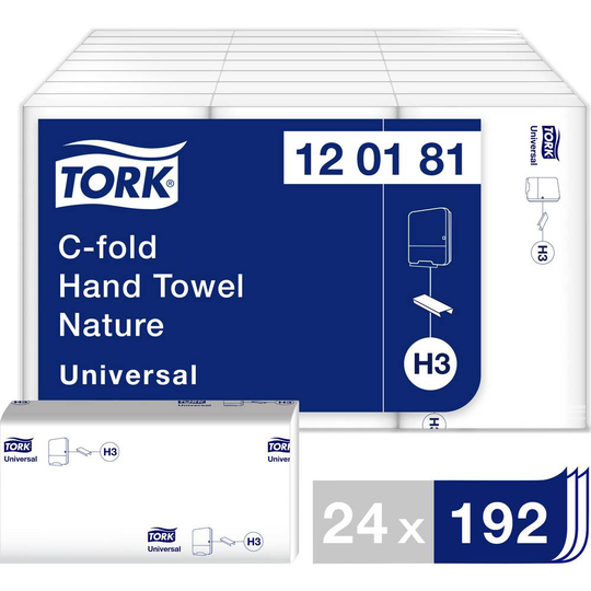 Pappershanddukar 4608 st TORK 120181 Passar till: Tork H3